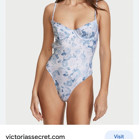 Victoria's Secret Other - Victoria Secret Once-Piece Essential Wicked Swim-Suit Sz med